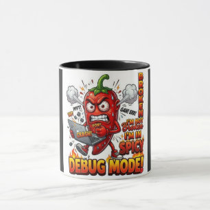 Tasse de café drôle en mode débogage Tasse cadea