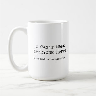 Tasse de café drôle humour Margarita