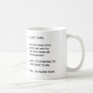 Tasse de café drôle pour la maman ou le papa