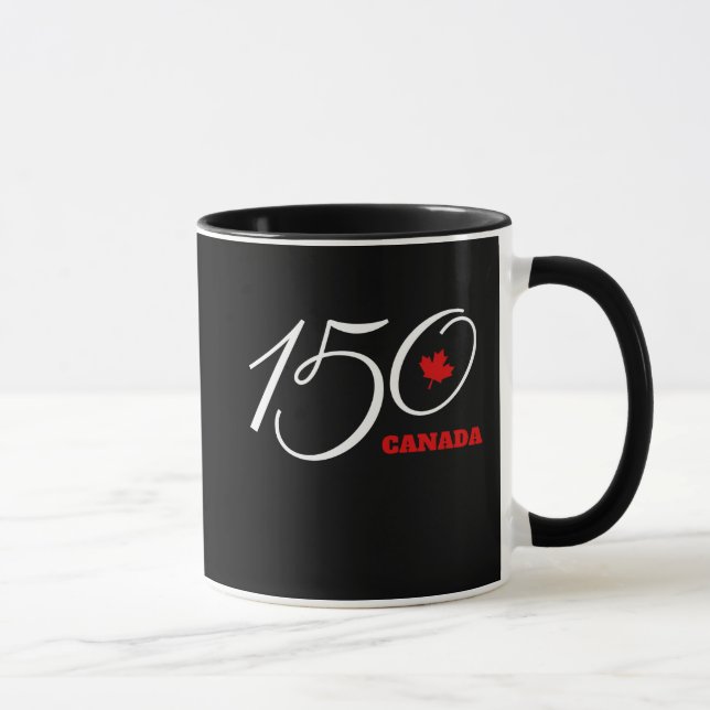 Tasse de café du Canada 150.  Célébration de jour (Droite)