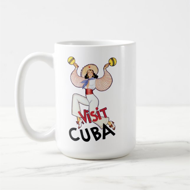 Tasse de café du Cuba 2 de visite (Gauche)