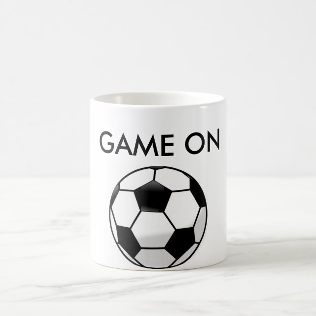 Tasse de café du football (Centre)