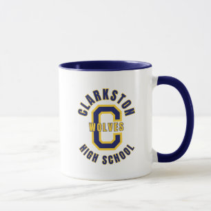Tasse de café du lycée Clarkston Michigan