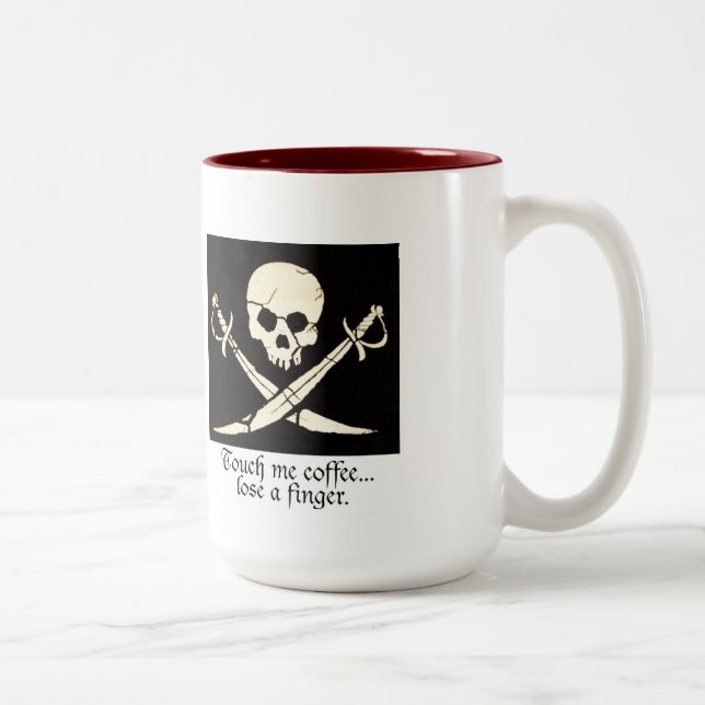 Tasse de café du matin du pirate (Droit)