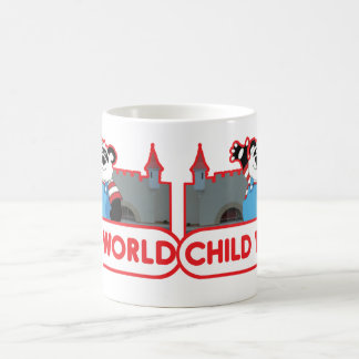 Tasse de café du monde d'enfant