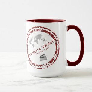 Tasse de café du portefeuille de Waller
