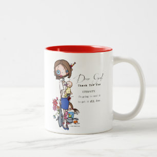 Tasse de café d'un "cher DIEU"