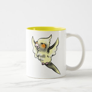 Tasse de café effarouchée de Cockatiel