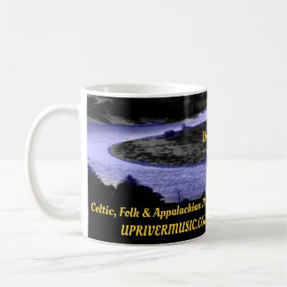 Tasse de café en amont de musique