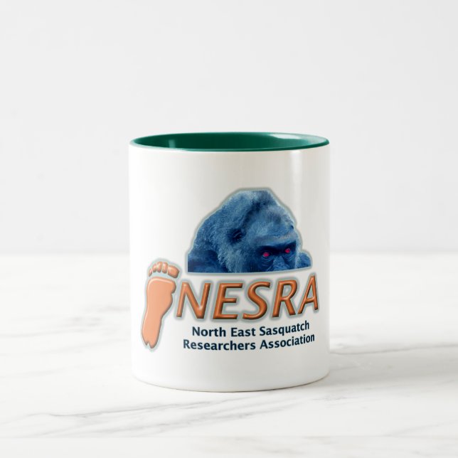 Tasse de café en céramique à deux tons de NESRA - (Centre)