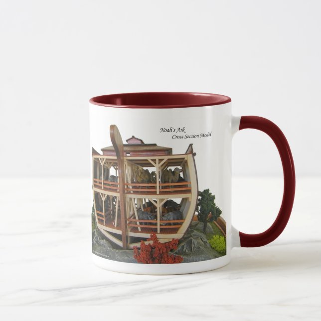 Tasse de café en coupe de diorama d'arche de Noahs (Droite)