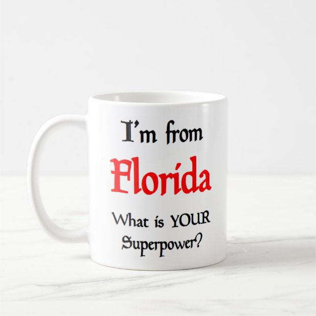 tasse de café en floride (Gauche)