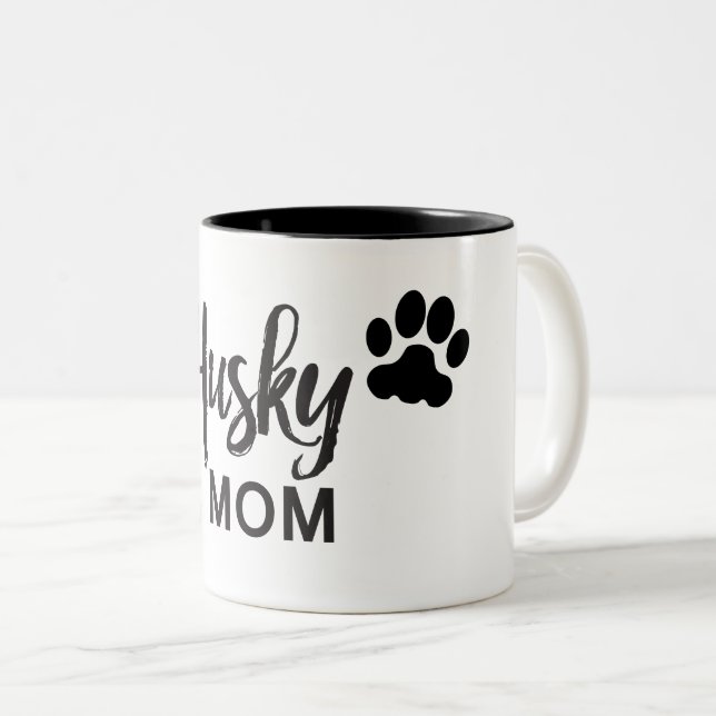 Tasse de café enrouée de maman (Devant droit)