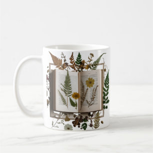 Tasse de café esthétique et livresque – Chaton fan