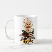 Tasse de café et de livres Cozy Juste Un Chapitre