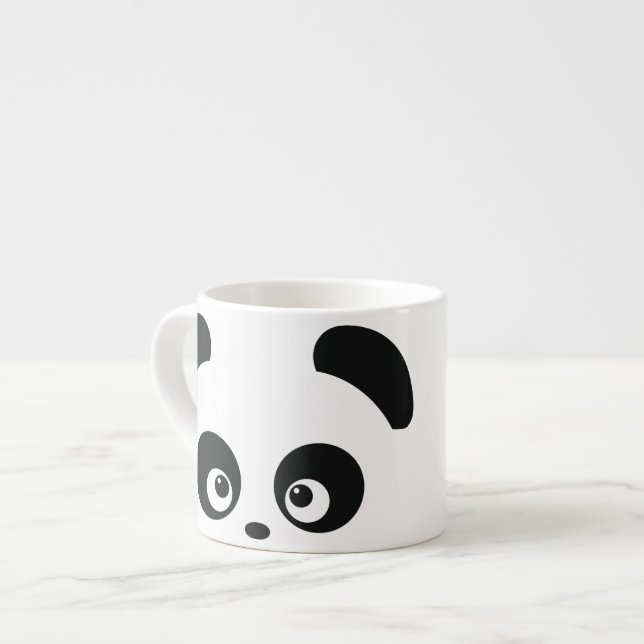 Tasse de café express de Panda® d'amour (Devant gauche)