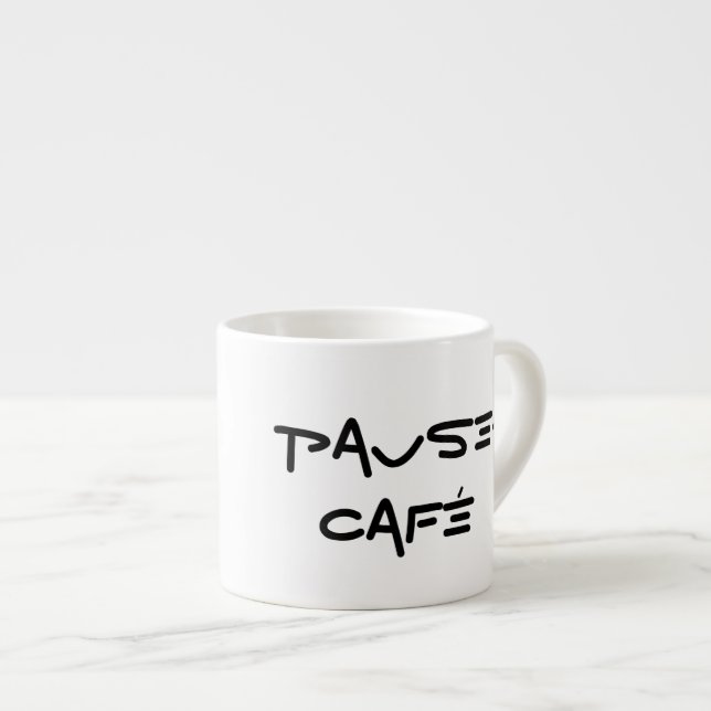 Tasse de café express de Pause-Café (Devant droit)