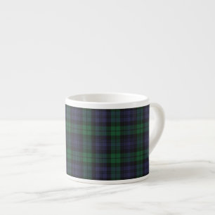 Tasse de café express de tartan de Campbell de