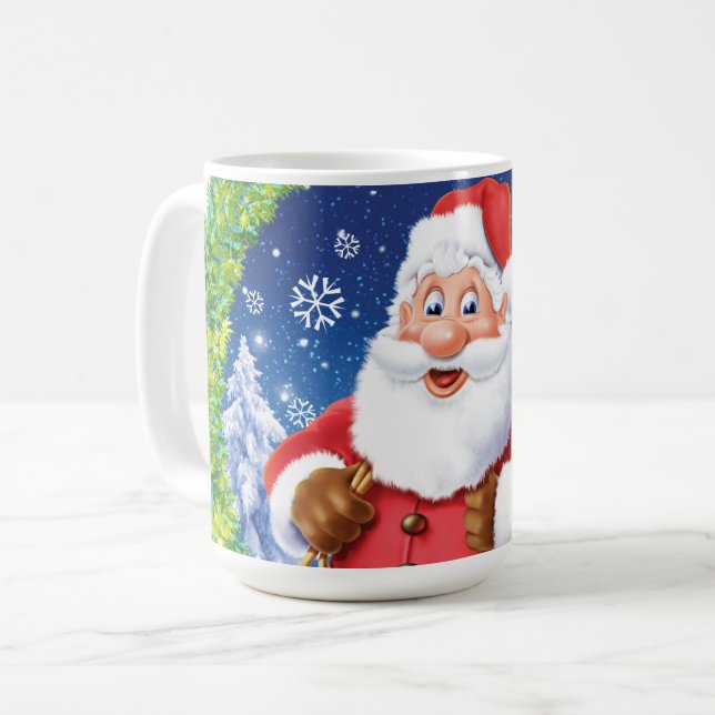 Tasse de café faite sur commande de Noël, Père (Devant gauche)