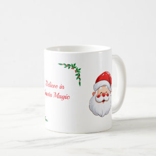 Tasse de café festive de Noël