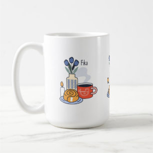 Tasse de café Fika suédois 15 oz Scandi cosy