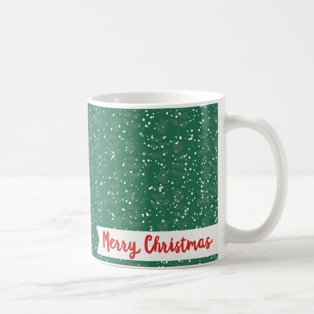 Tasse de café folklorique de Joyeux Noël du père (Droite)