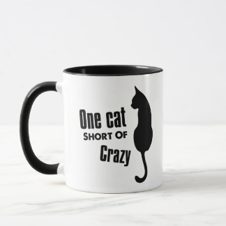 Tasse de café folle de Madame Funny Meow de chat