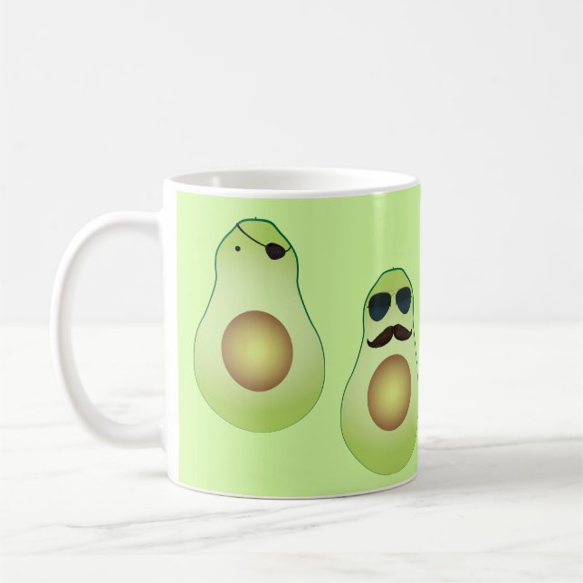Tasse de café fraîche d'avocat (Gauche)
