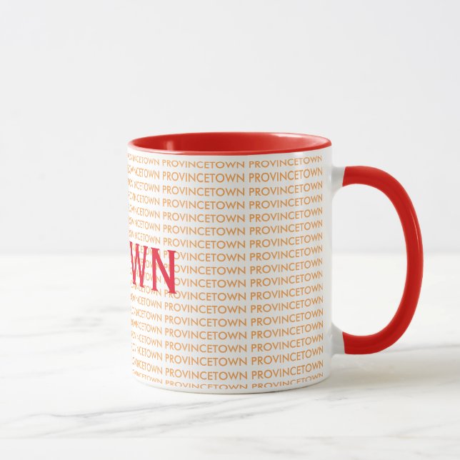 Tasse de café fraîche de Provincetown (Droite)