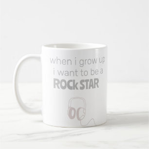 Tasse de café Future Rock Star