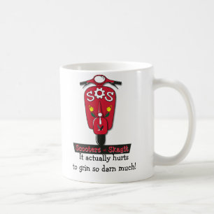 Tasse de café gauchère