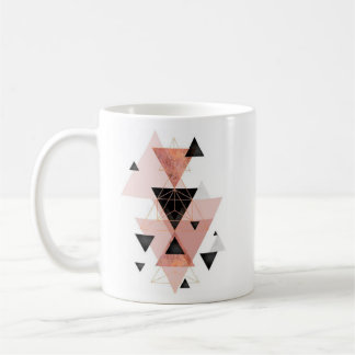 Tasse de café géométrique de conception de