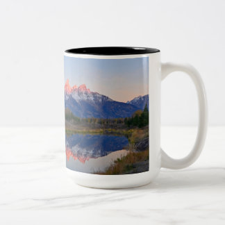 Tasse de café grande de parc national de Teton