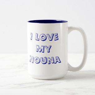 Tasse de café grecque de marraine de Nouna
