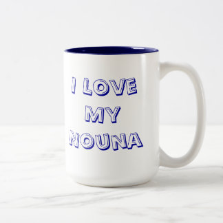 Tasse de café grecque de marraine de Nouna