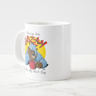 Tasse de café grisâtre de nouveauté de matin