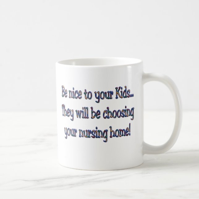 Tasse de café humoristique, énonciations drôles (Droite)