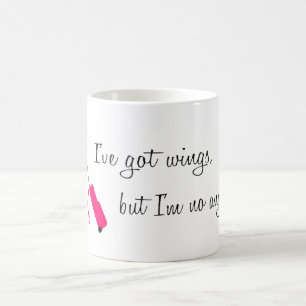 Tasse de café impertinente de steward (hôtesse d