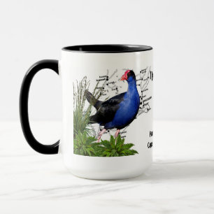 Tasse de café indigène d'oiseau de la Nouvelle