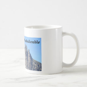 Tasse de café inébranlable de citation