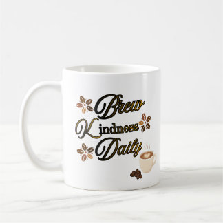 Tasse de café inspirante pour une infusion de gent