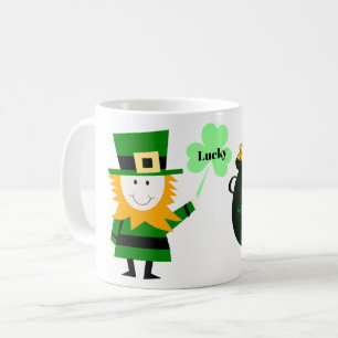 Tasse de café irlandais de la Saint-Patrick