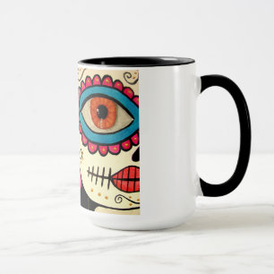 Tasse de café jour de "Rosa Mexicano" - des morts