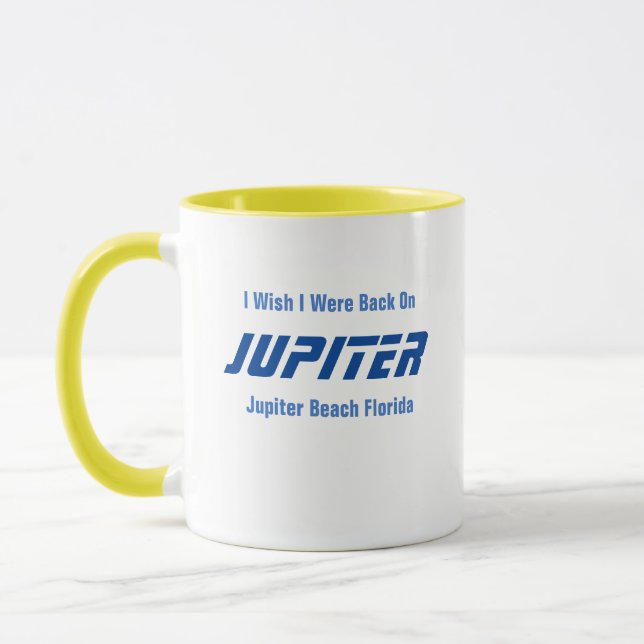 Tasse de café Jupiter Beach Floride (Gauche)