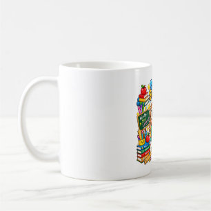 Tasse de café Kawaii Chouette de rentrée scolaire