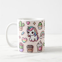Tasse de café Licorne de rêve Mignonne