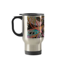 Tasse de café magique de voyage de champignons