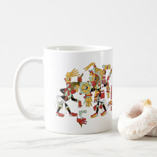 Tasse de café Mesoamerican maya antique d'art