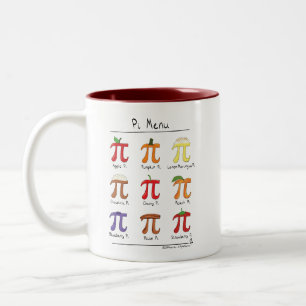 Tasse de café mignonne de jour des maths pi de