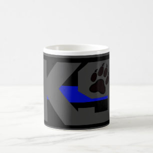 TASSE DE CAFÉ MINCE DE POLICE D'UNITÉ DE BLUE LI
